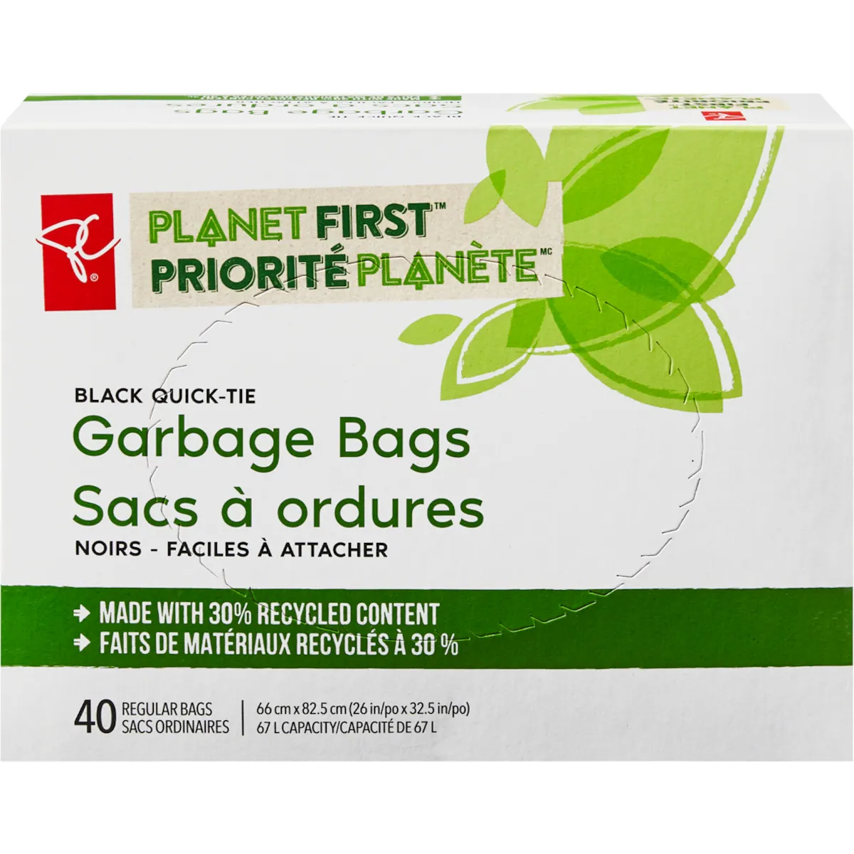 Sacs à ordures ordinaires, Priorité planète