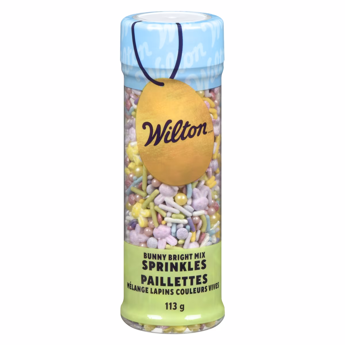 Spring sprinkles mélange de paillettes décoratives lapins brillants
