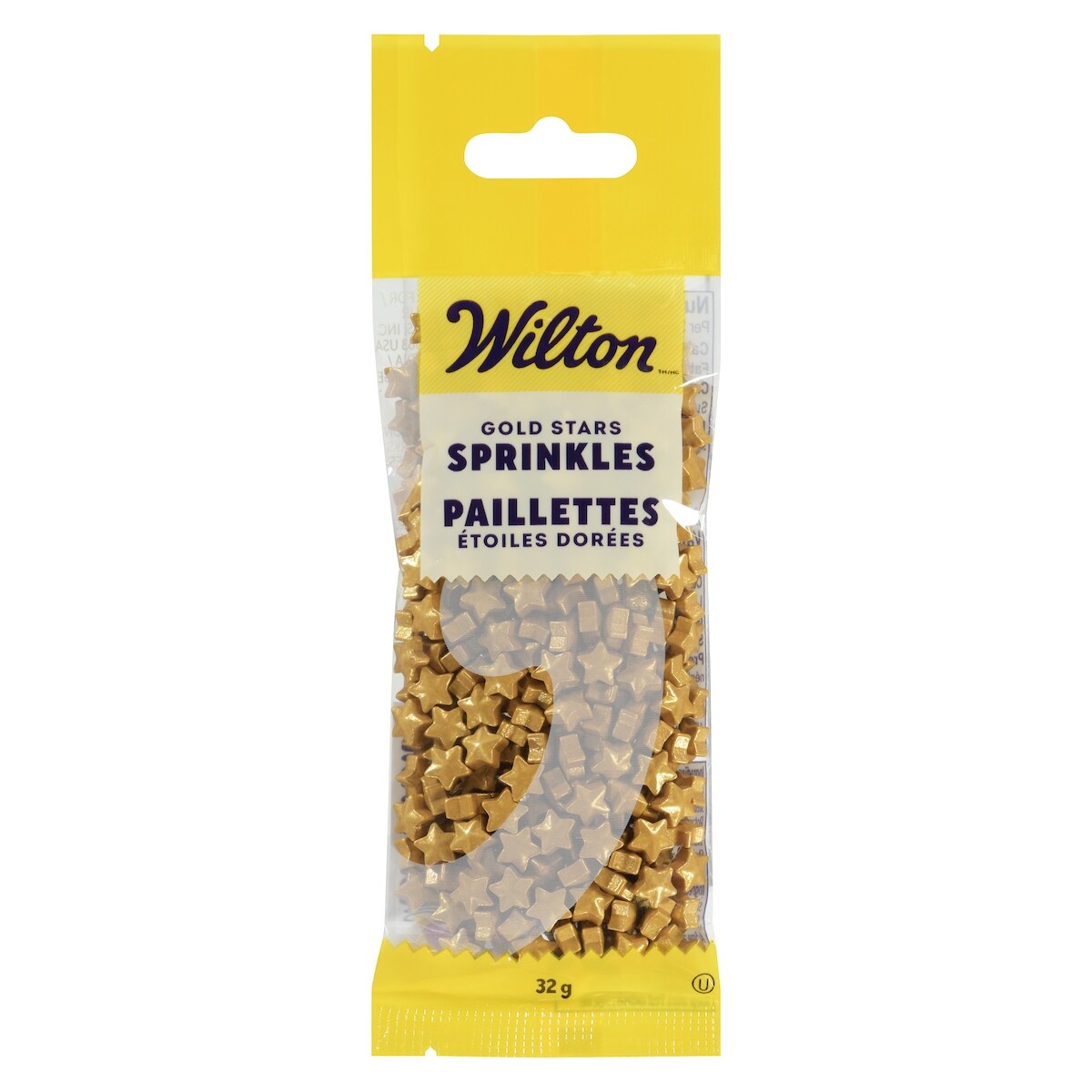 Sac de paillettes Étoiles dorées,, 30 g