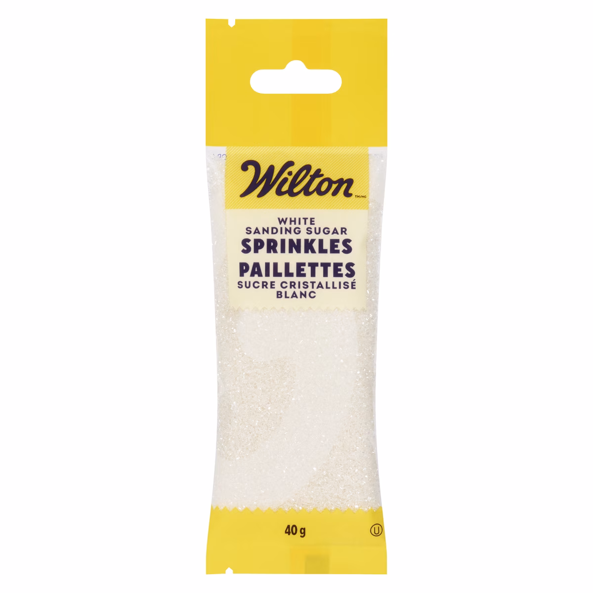 Sachet de sucre cristallisé blanc, 40 g