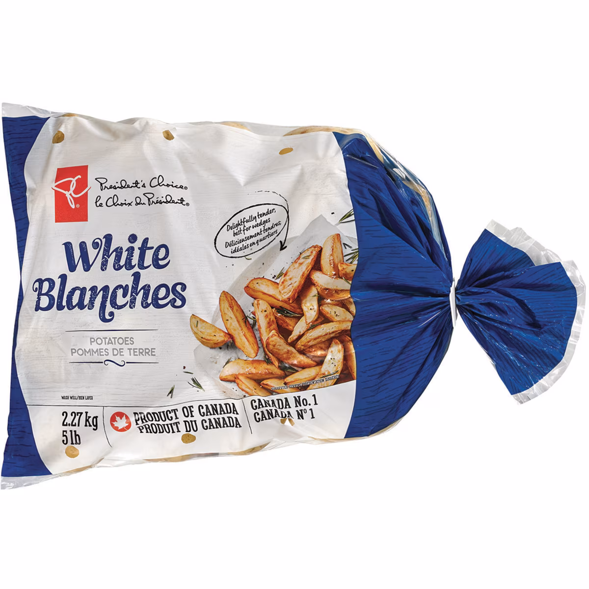Pommes de terre à chair blanche, sac de 5 lb