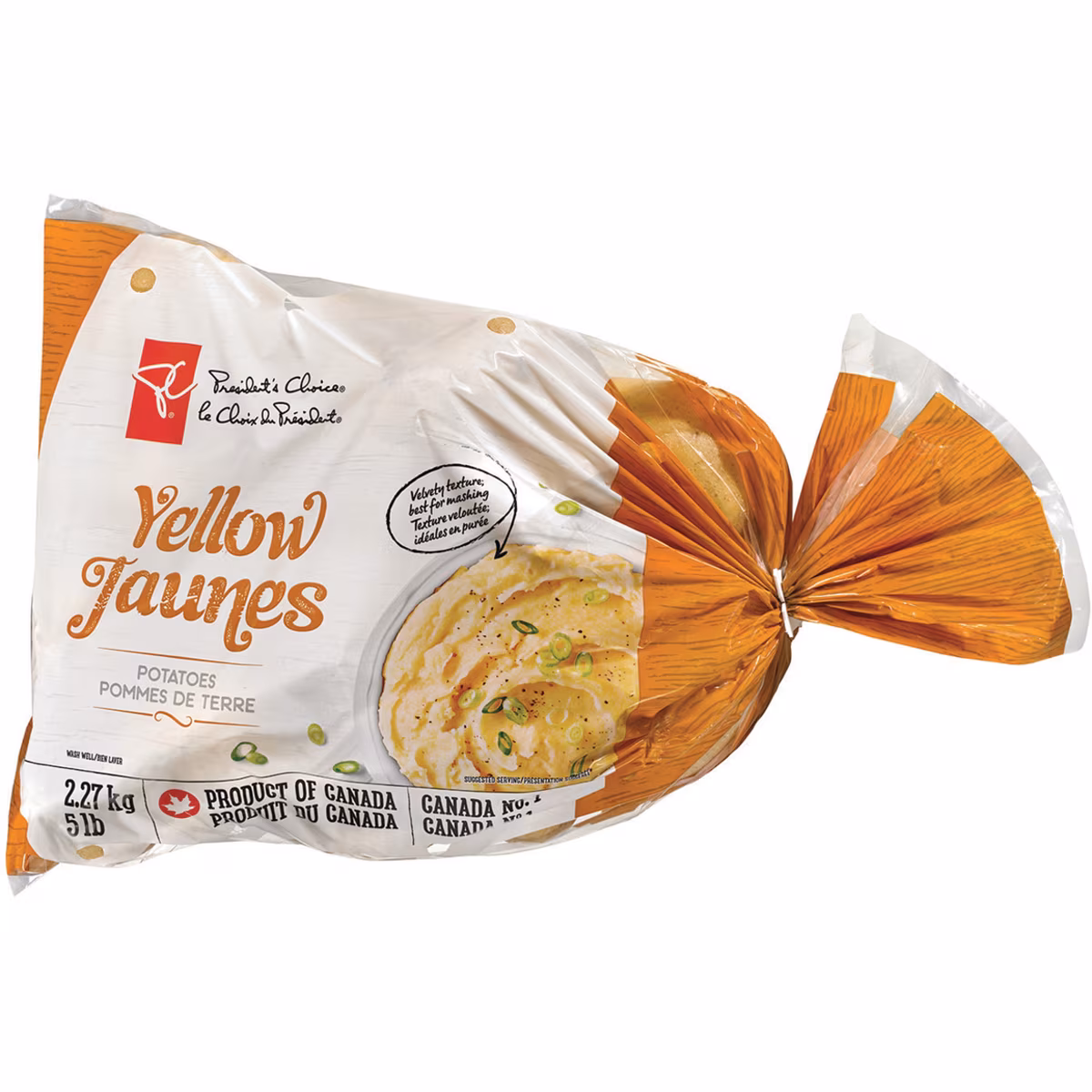 Pommes de terre jaunes, sac de 5 lb
