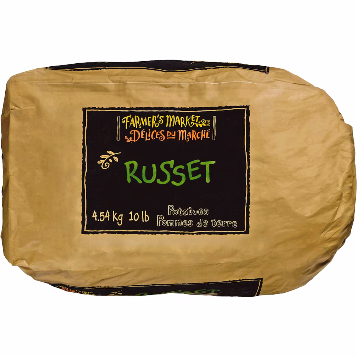 Pommes de terre Russet, sac de 10 lb