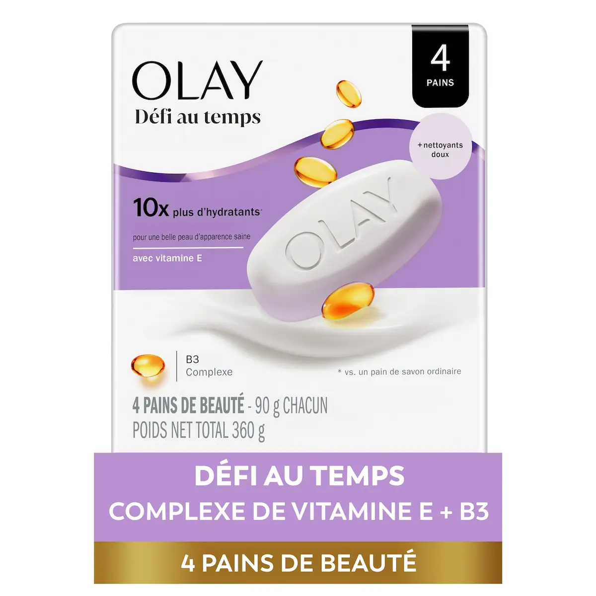 Pains de beauté Défi au temps