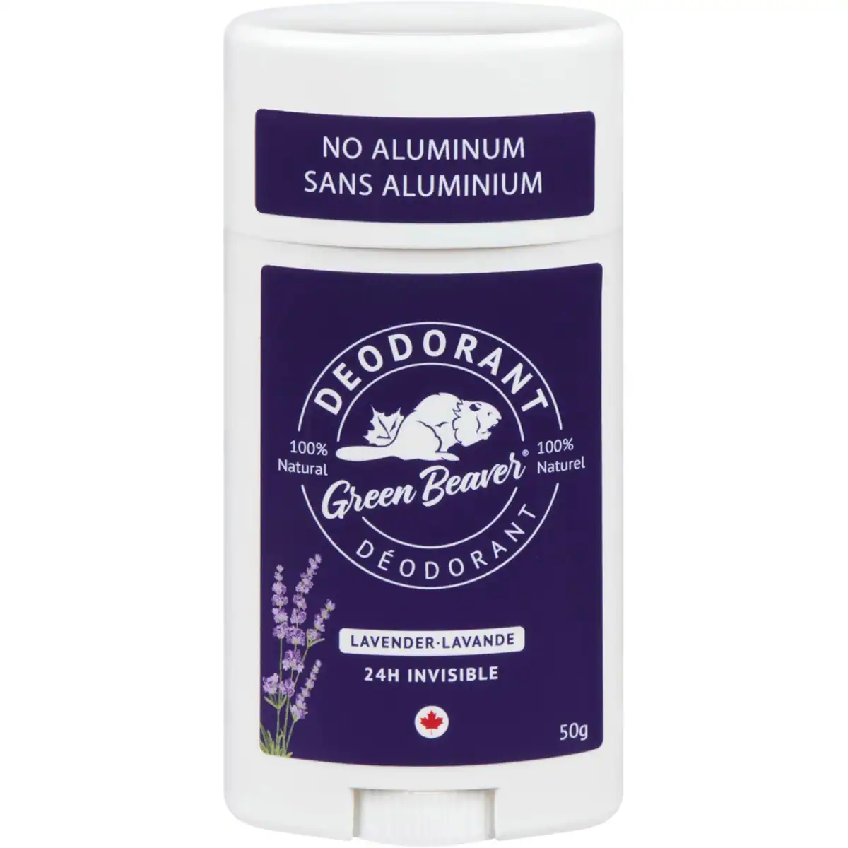 Déodorant naturel au parfum de lavande Green Beaver