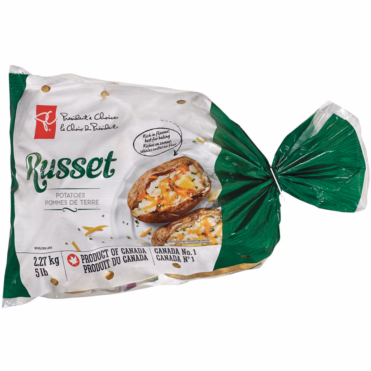 Pommes de terre Russet, sac de 5 lb