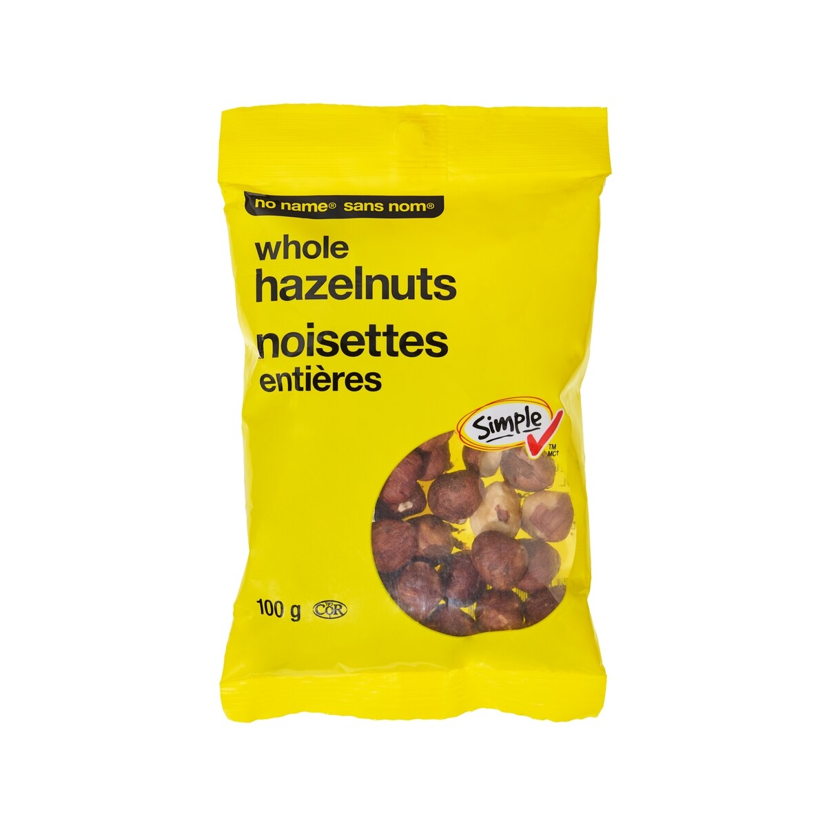 Noisettes entières