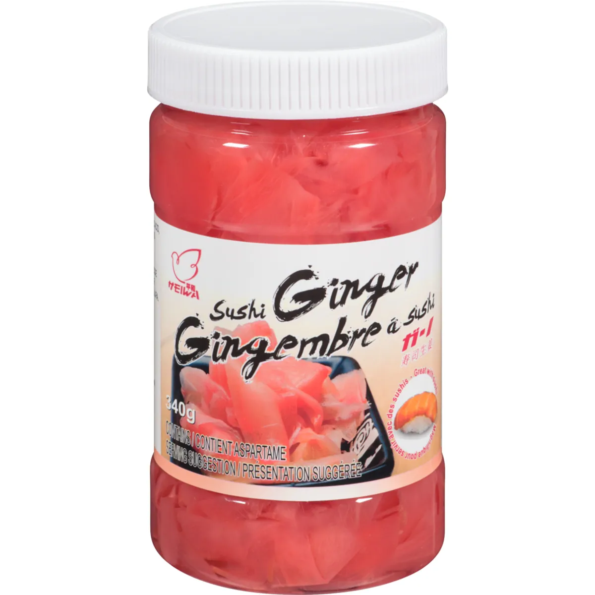 Gingembre à sushi Heiwa Canda