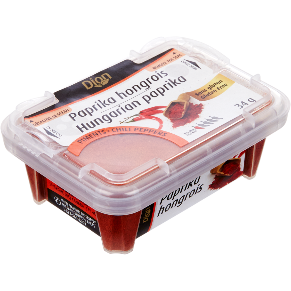 Paprika hongrois doux