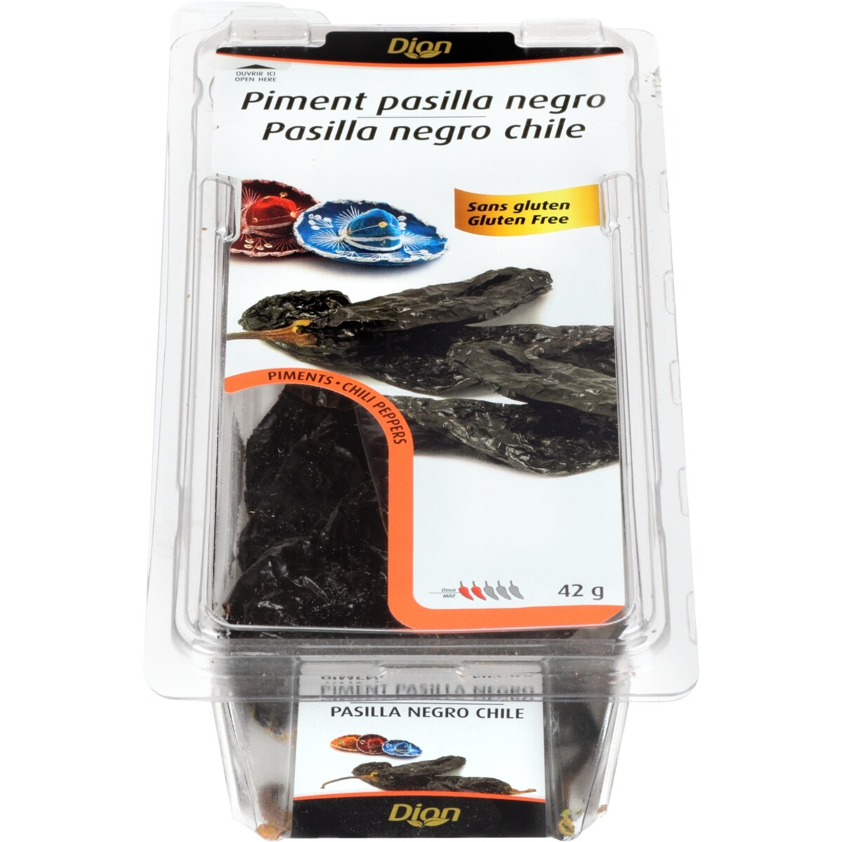 Piments piment pasilla negro