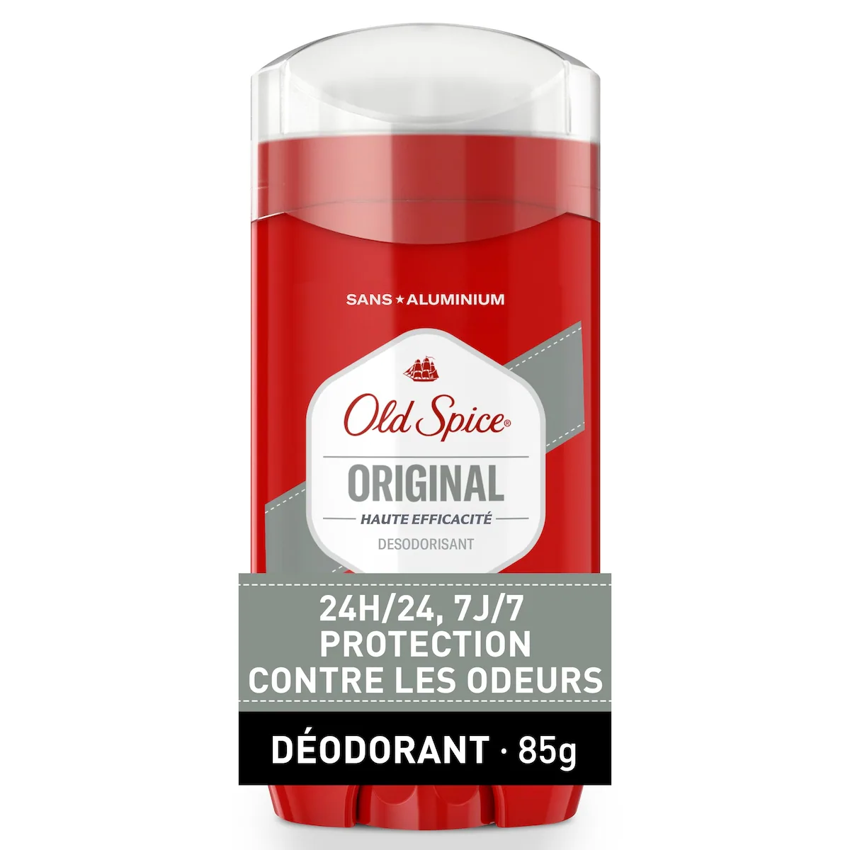 Désodorisant High Endurance Old Spice pour hommes, sans aluminium, protection 48heures, parfum Original