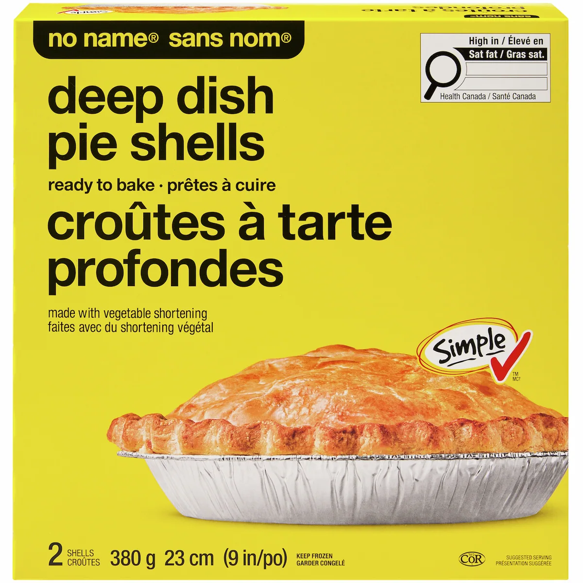 Croûtes à tarte profondes
