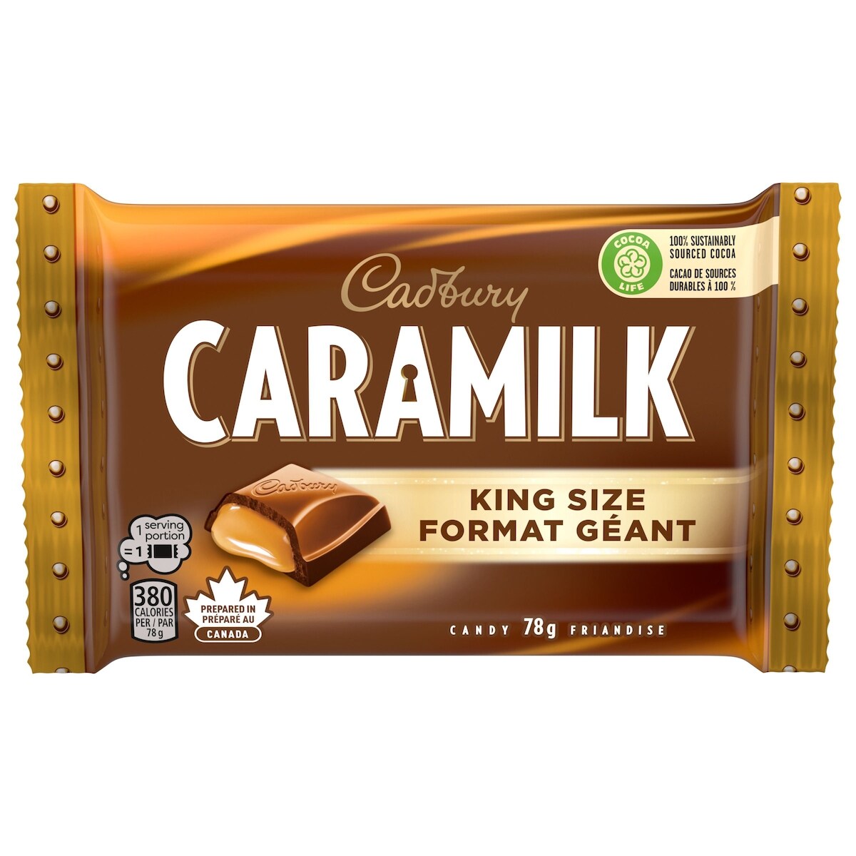 Chocolat Caramilk grand format