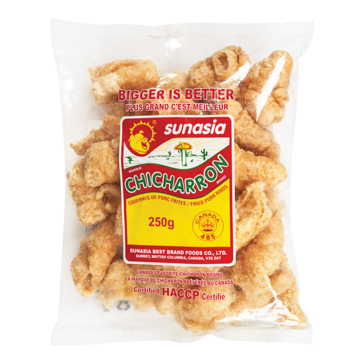 Chicharon, format familial