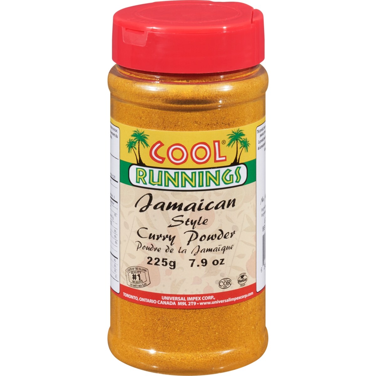 Poudre de cari de la Jamaïque