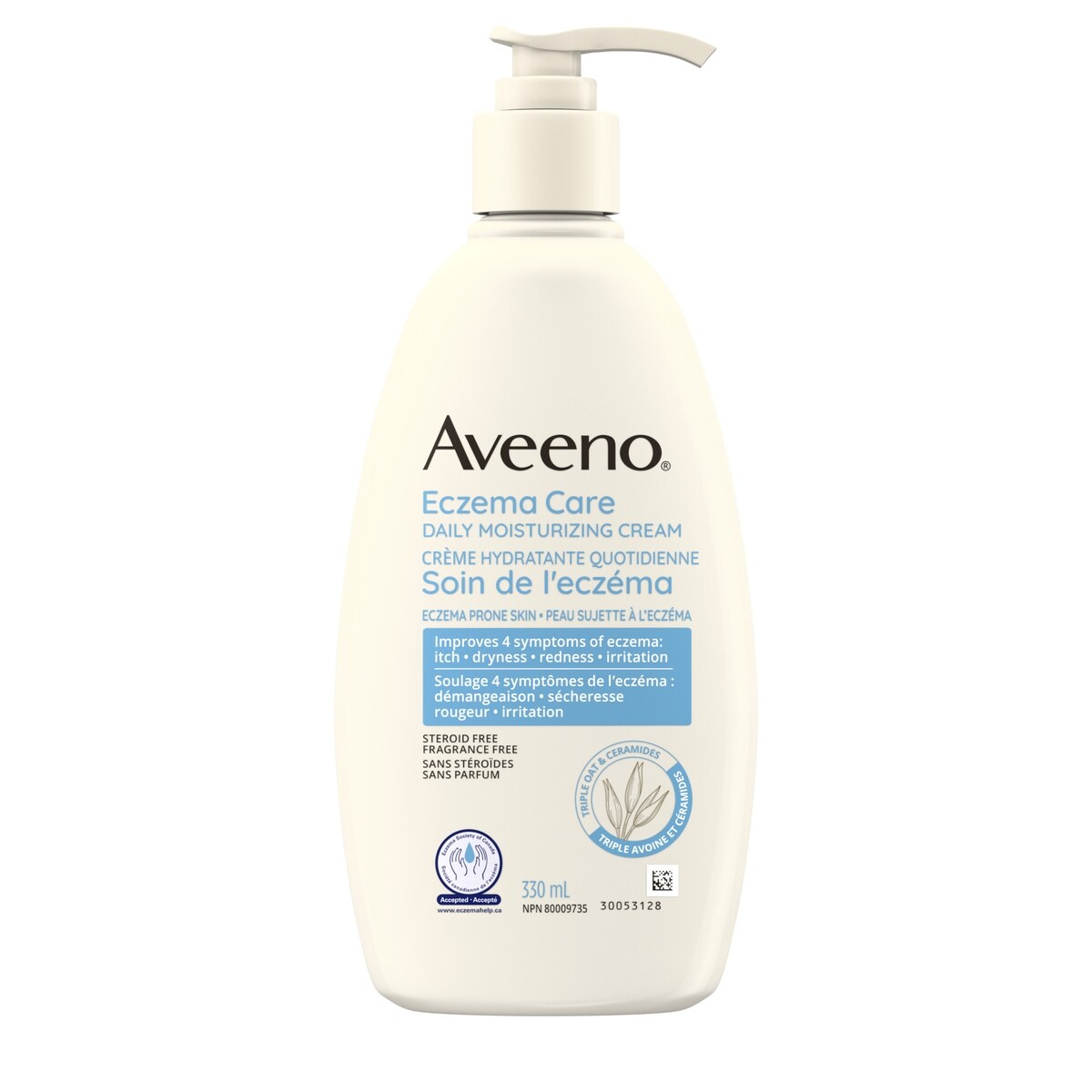 Crème hydratante quotidienne Soin de l'eczéma