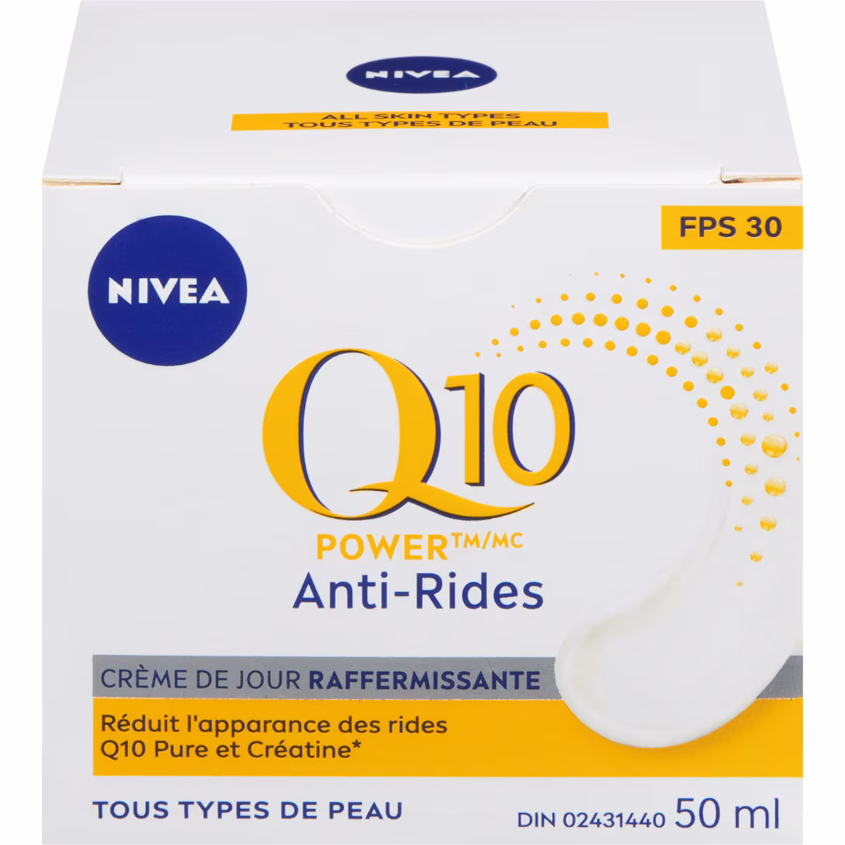 Crème de jour anti-rides FPS30 Q10 Plus