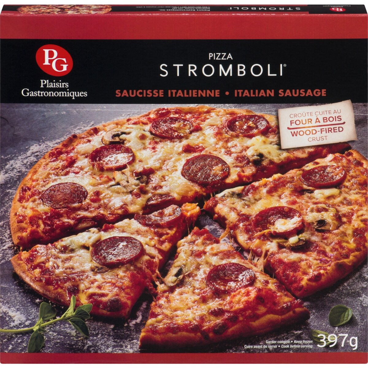 Pizza aux saucisses italiennes