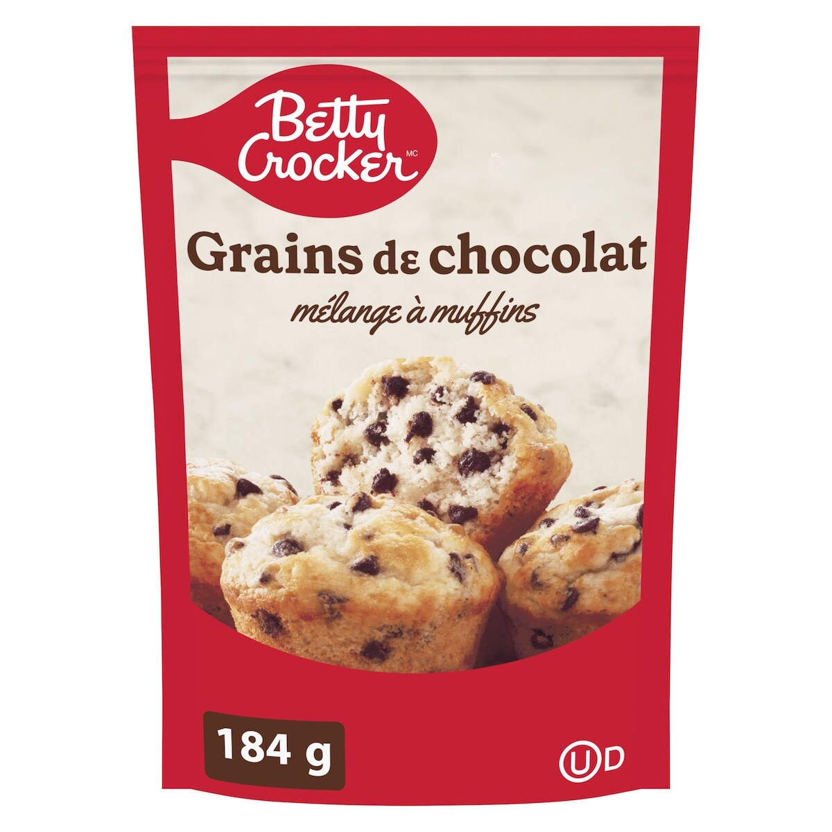 Mélange à muffins aux grains de chocolat