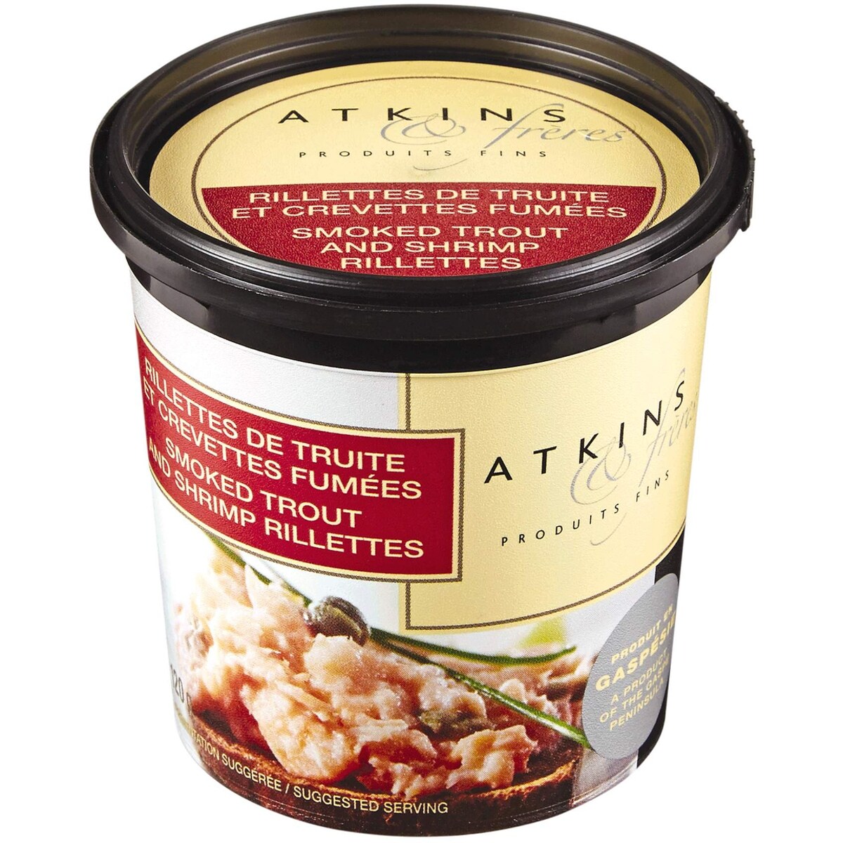 Rillettes de saumon fumé