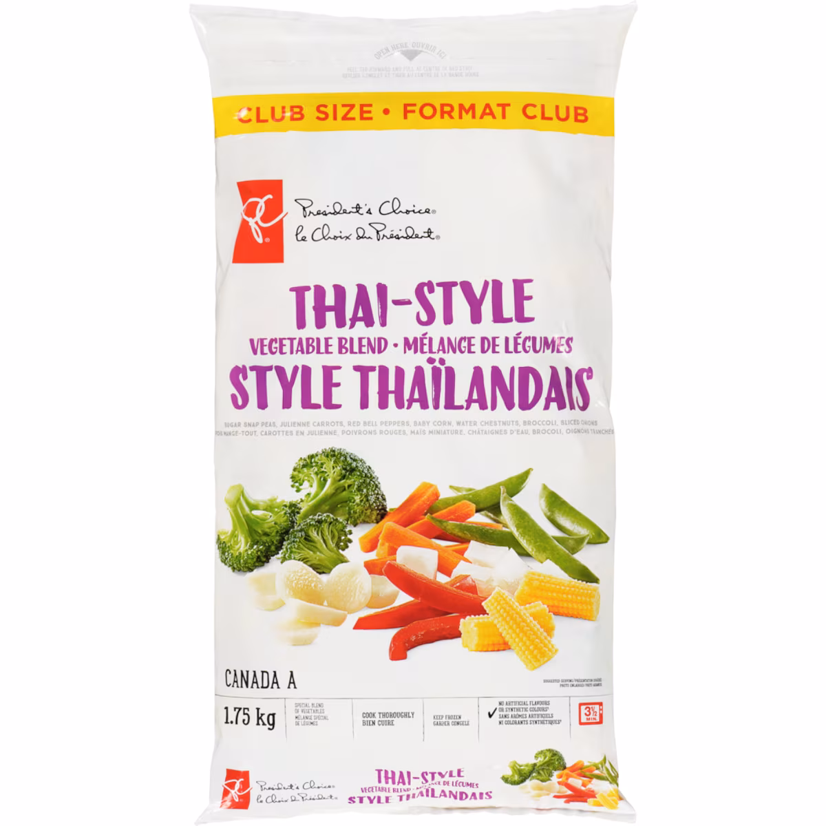 Mélange de légumes style thaïlandais