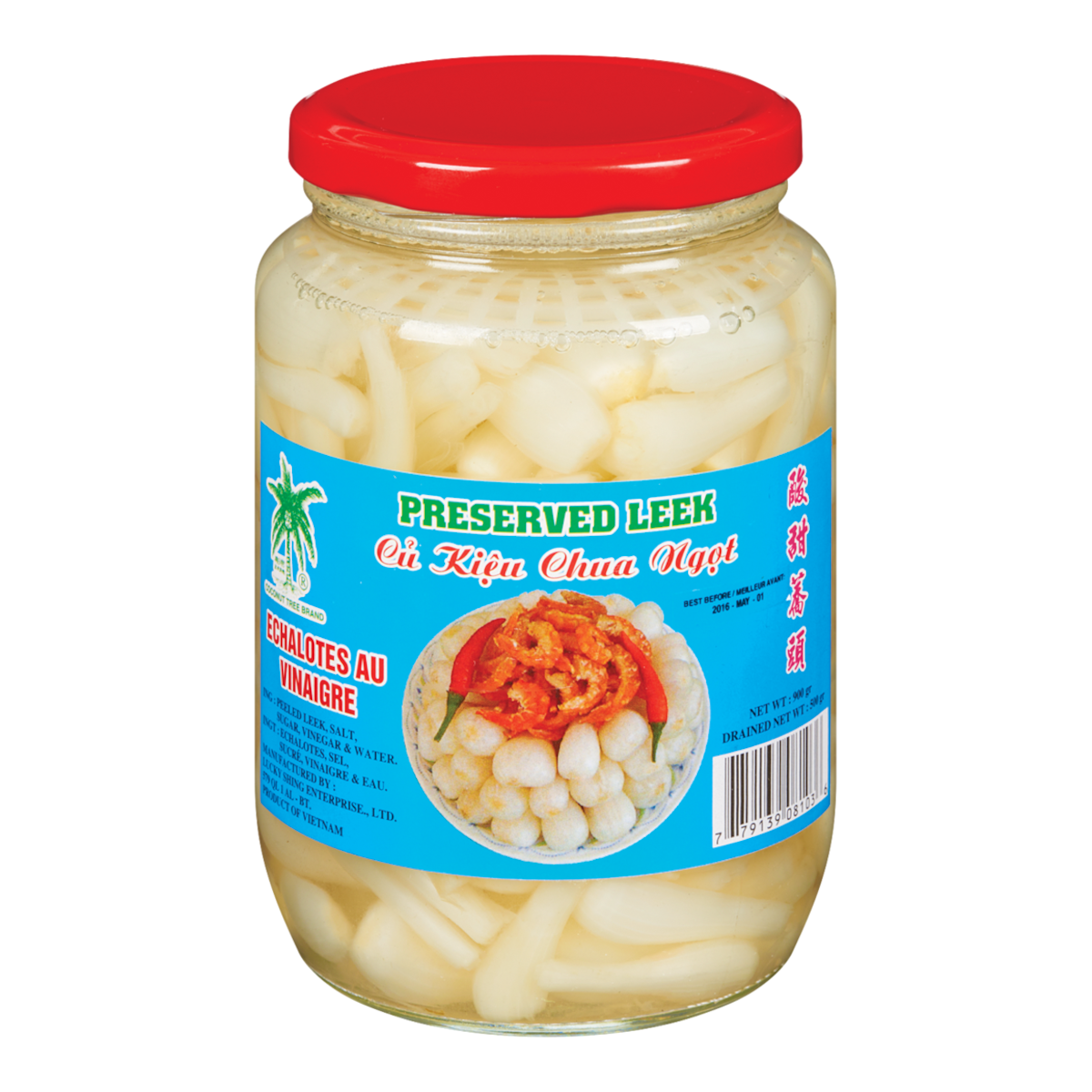 Poireau mariné