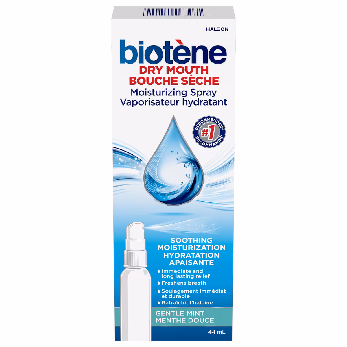 Vaporisateur buccal hydratant