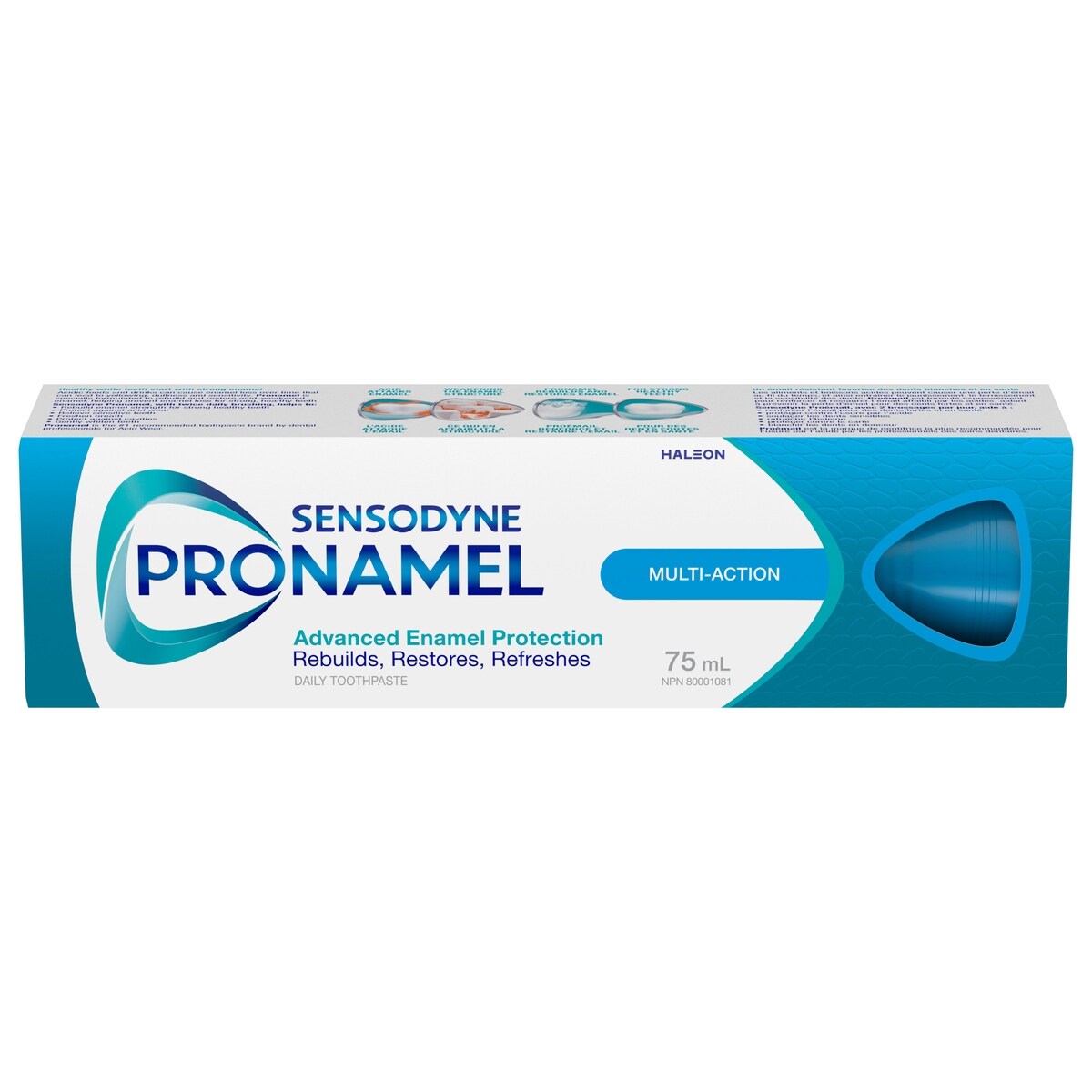 Dentifrice quotidien multi-action contre la carie