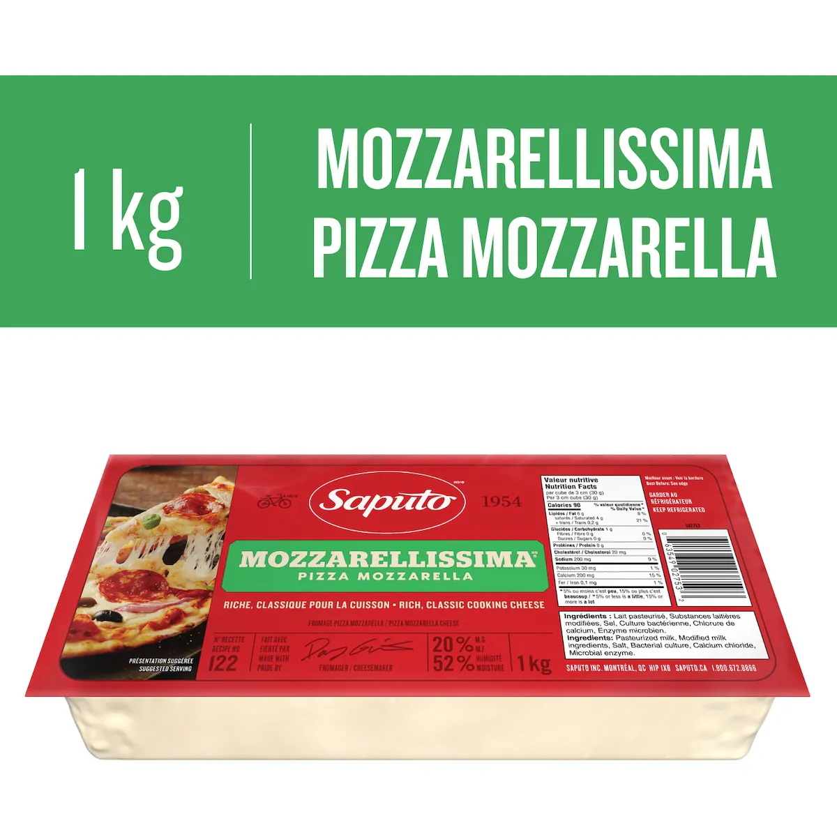 Fromage pizza mozzarella