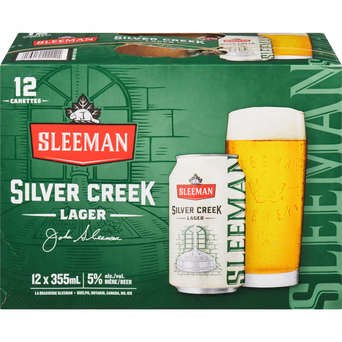 Sleeman Silver Creek en canettes (Pièce didentité requise au moment du ramassage)