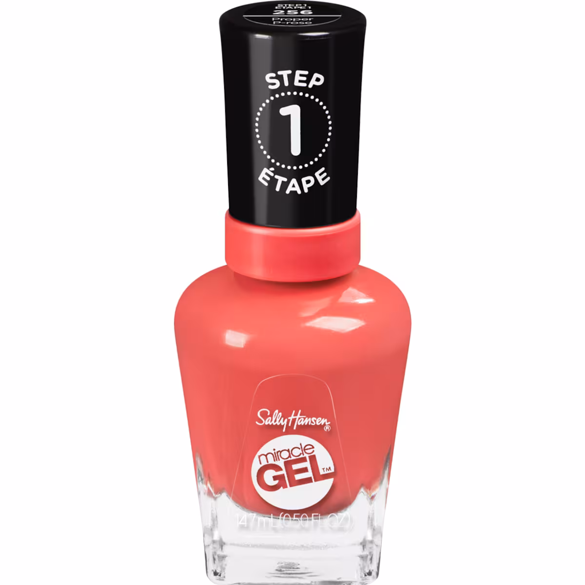 Vernis à ongles Miracle Gel, Proper P-Rose 256
