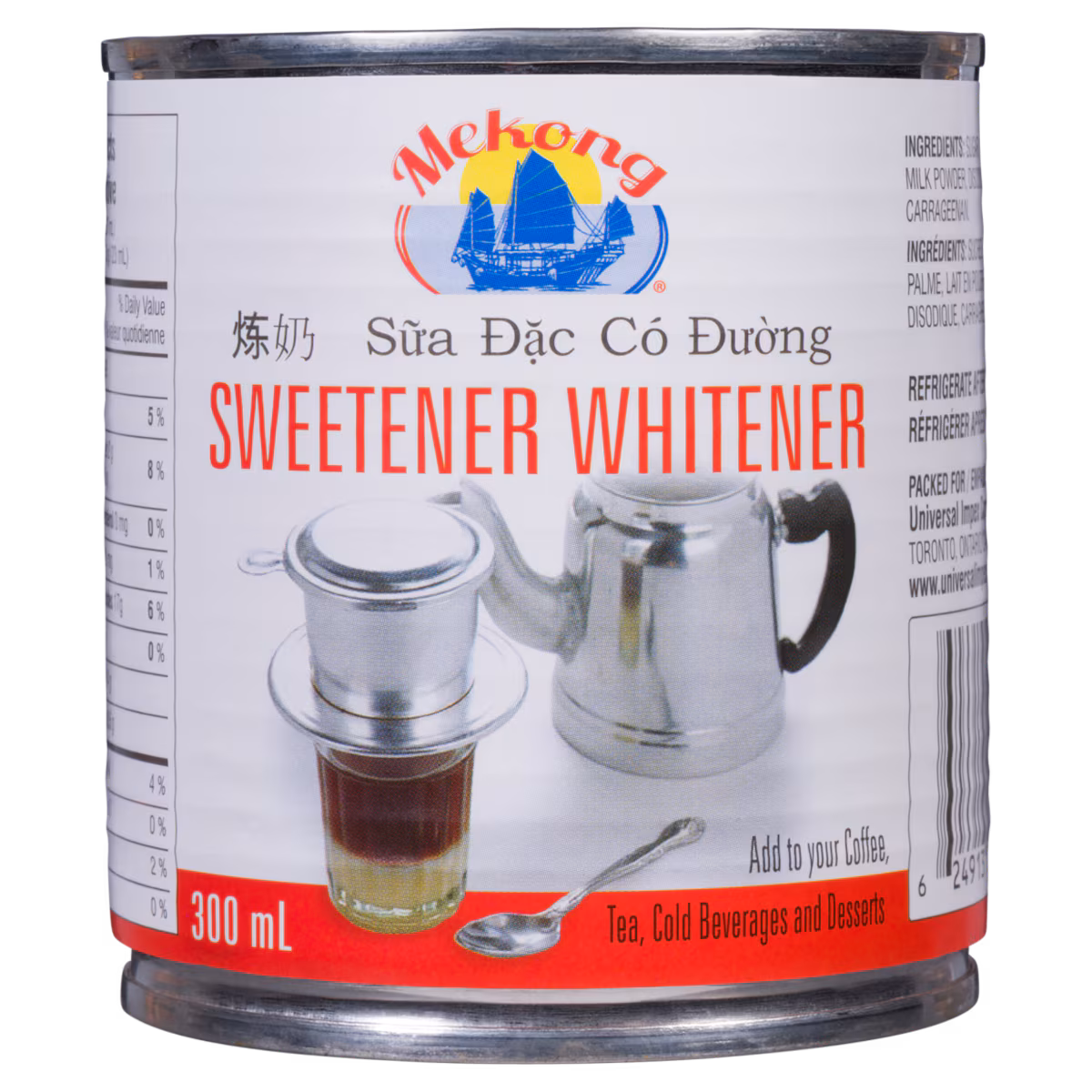 Colorant à café édulcorant