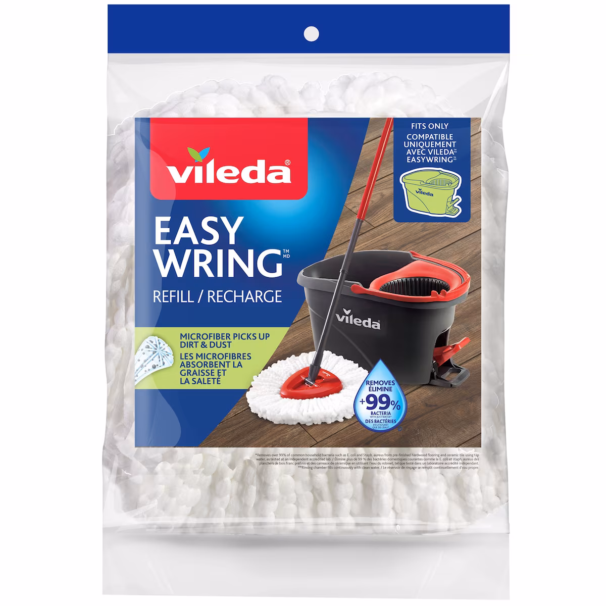 Recharge pour Système de vadrouille rotative EasyWring, 1 Recharge