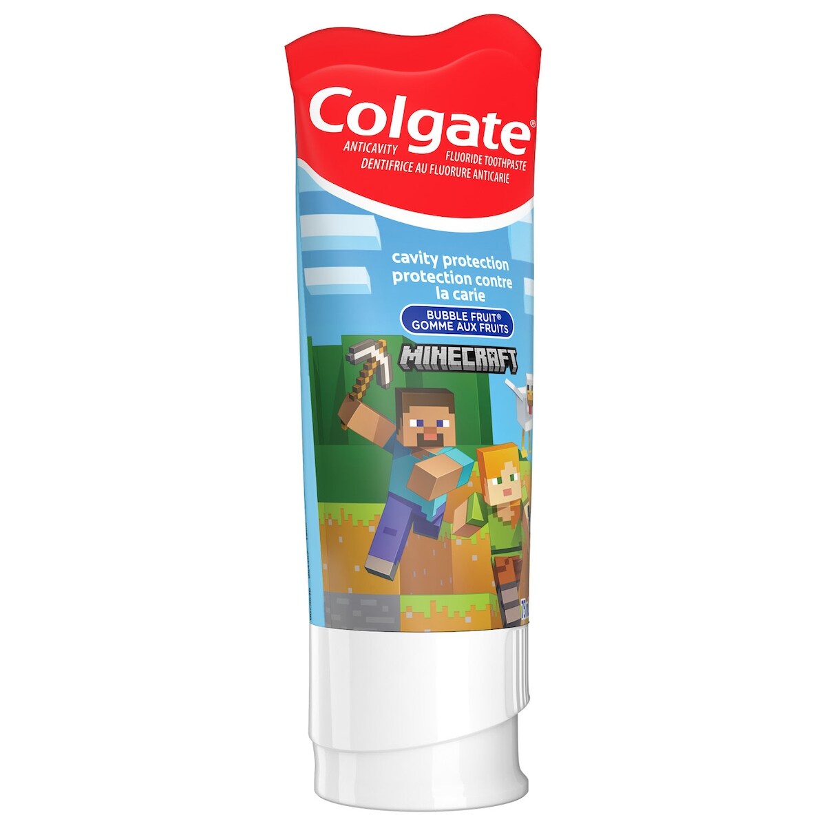 Dentifrice Au Fluorure Anticarie Pour Fillettes Gomme Aux Fruits