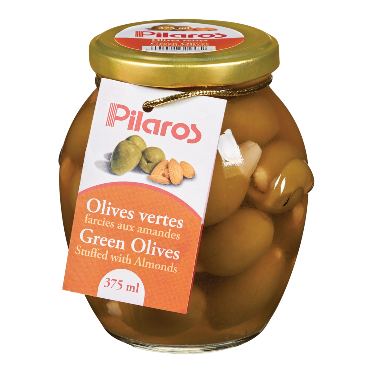 Olives vertes farcies aux amandes