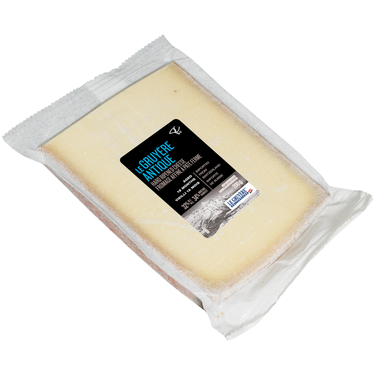 Fromage La Gruyère Antique Affiné À Pâte Ferme Vieilli 12Mois