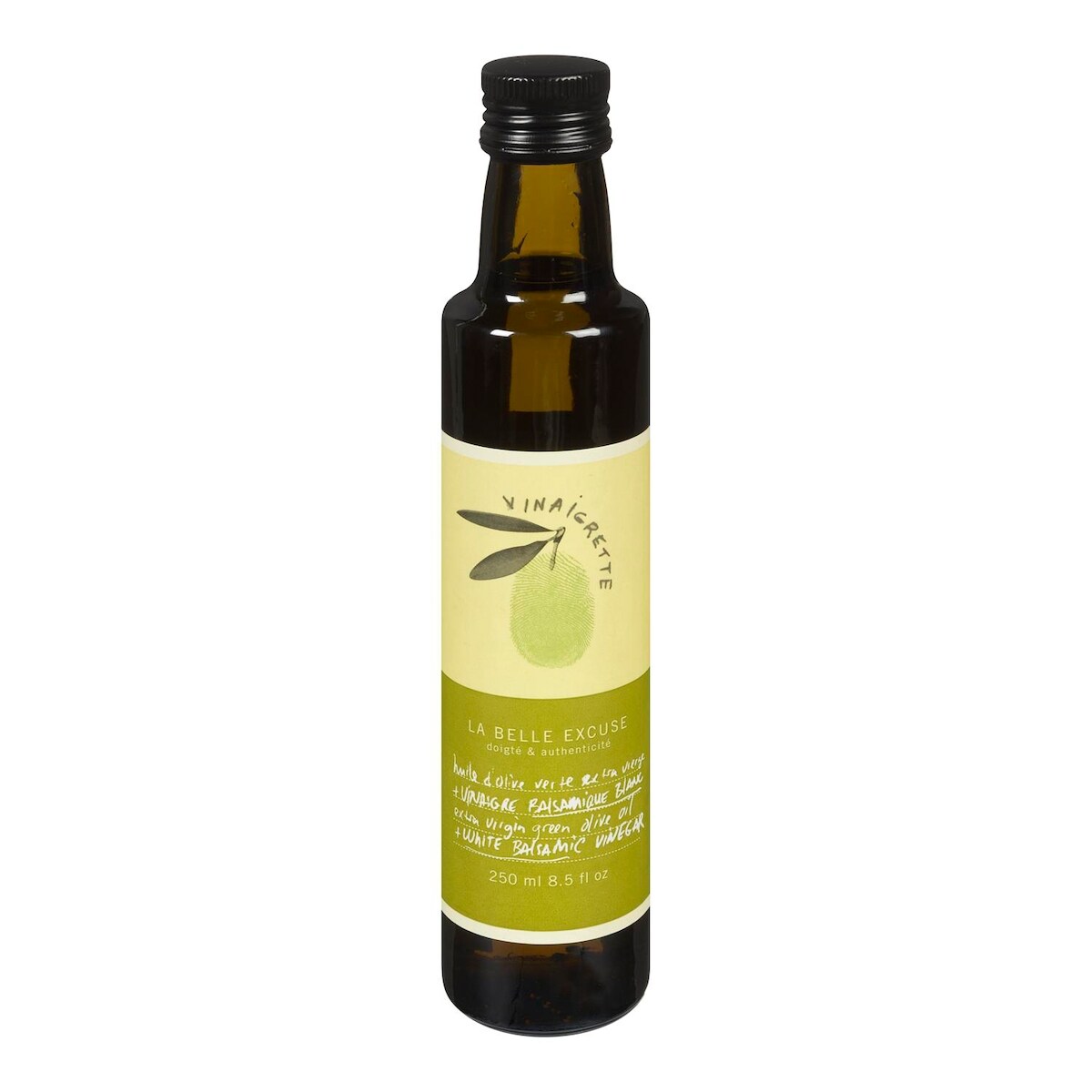 Vinaigrette à lhuile dolive verte et au vinaigre balsamique La Belle Excuse