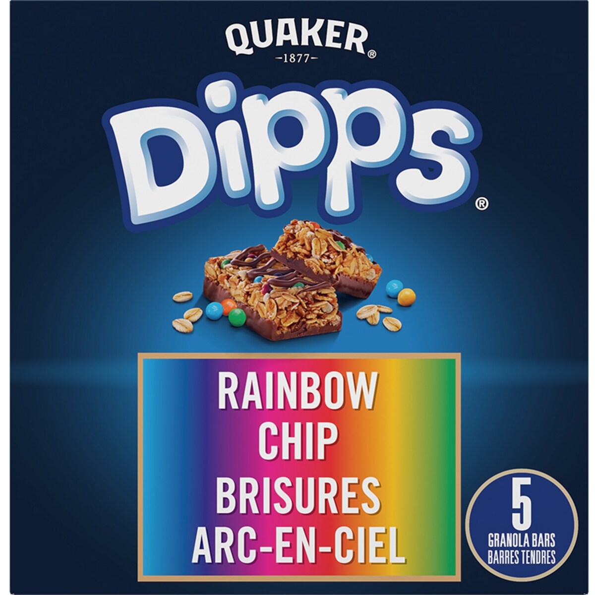 Dipps Barres tendres Brisures arc-en-ciel