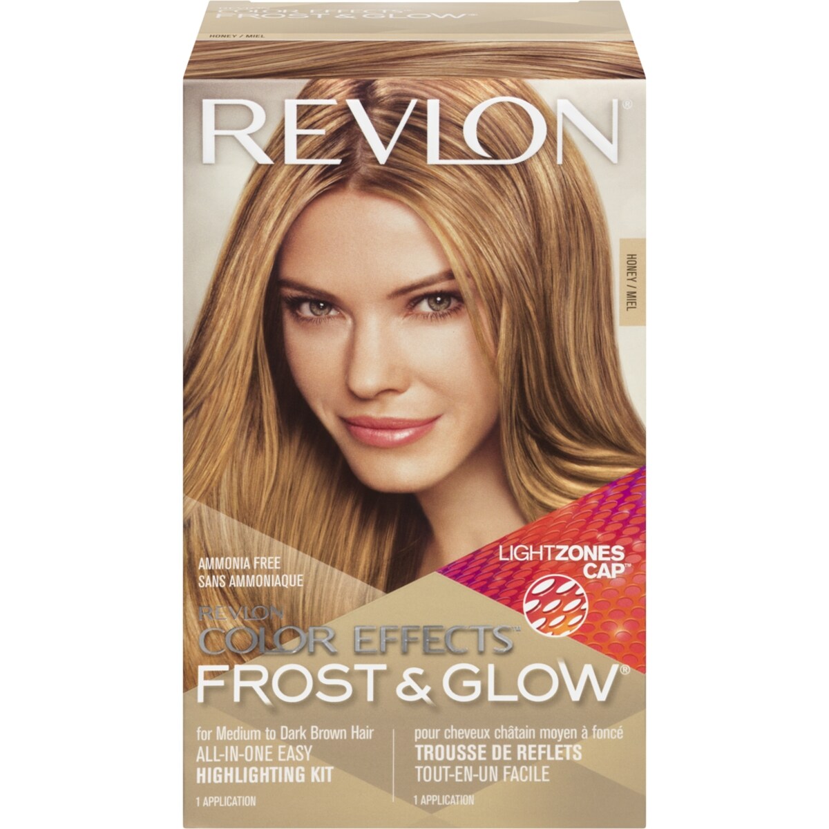 Colorant capillaire nuance Reflets miel Frost & Glow