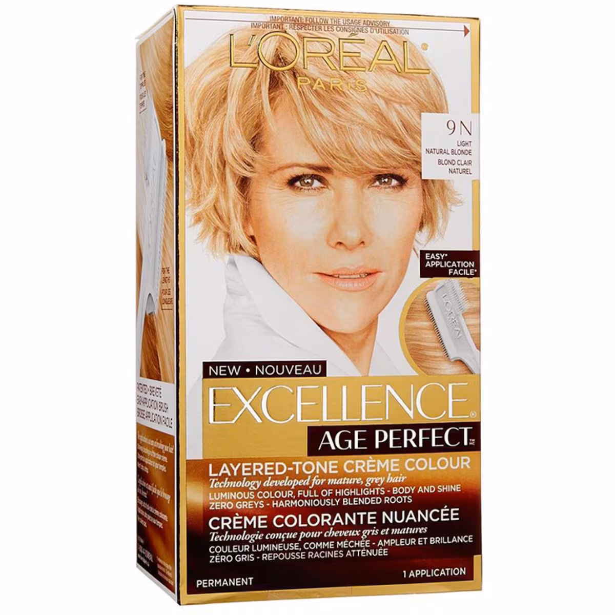 Colorant capillaire Excellence Age Perfect 9N blond clair naturel