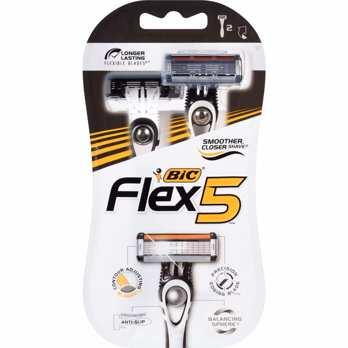 Rasoirs à lames flexibles Flex 5