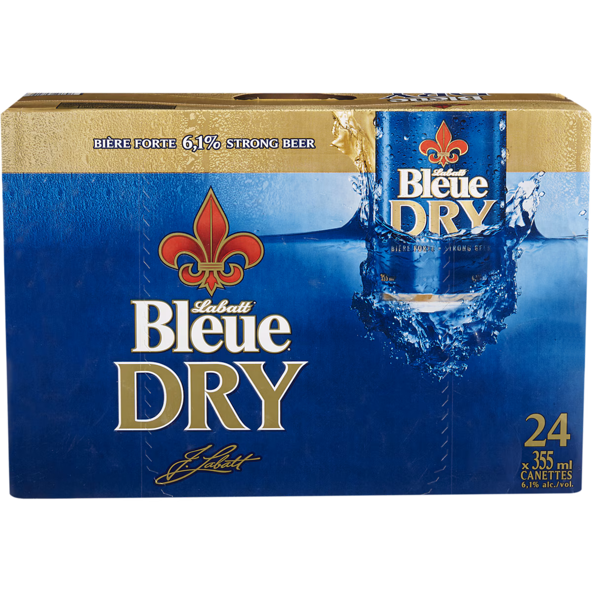 Bleue Dry, canettes (Pièce didentité requise au moment du ramassage)