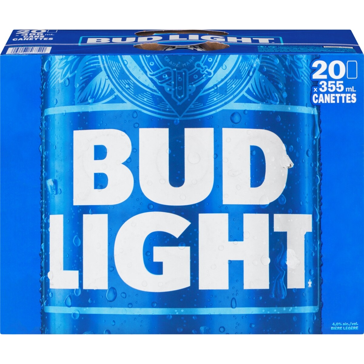 BudLight, canettes (Pièce didentité requise au moment du ramassage)