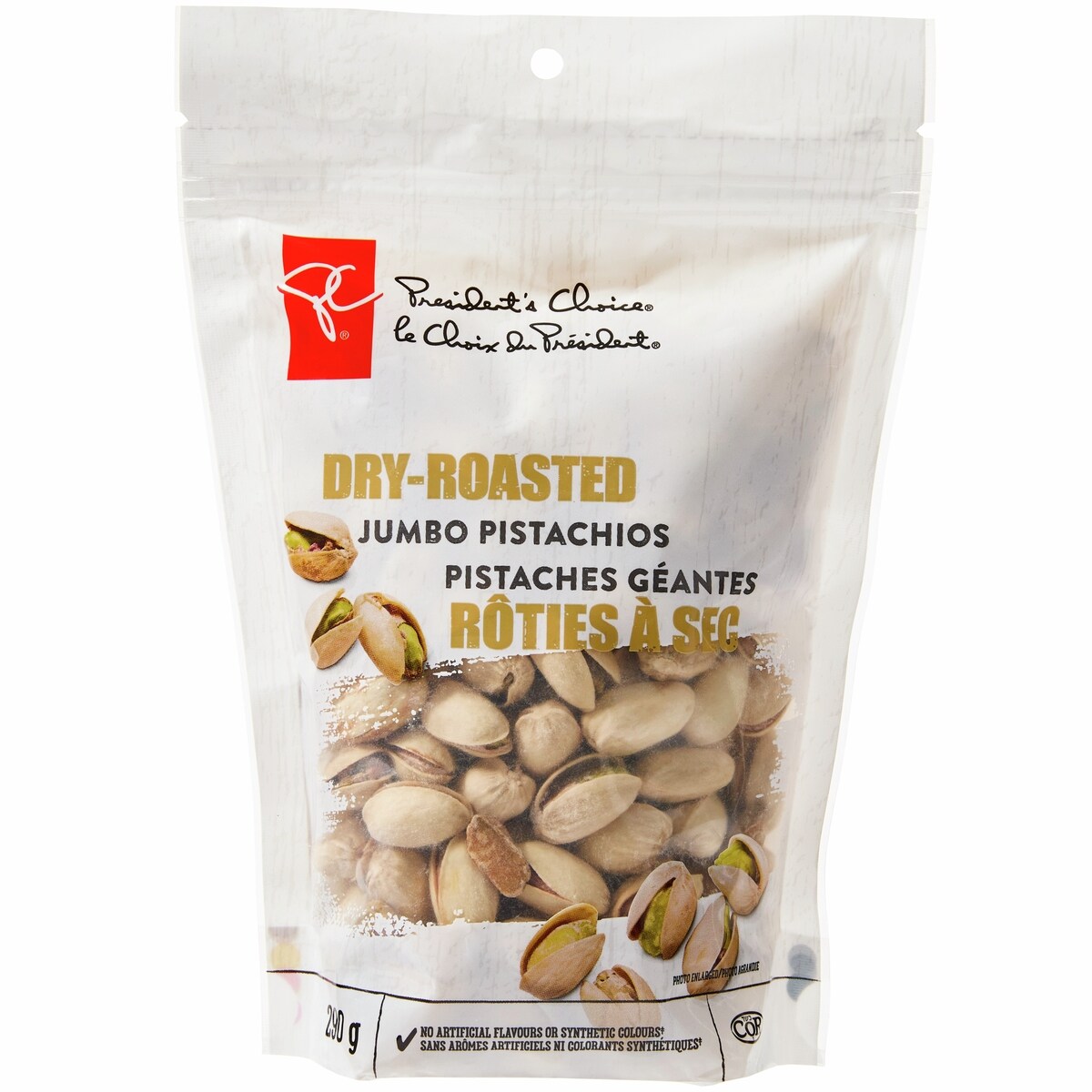 Pistaches géantes rôties à sec