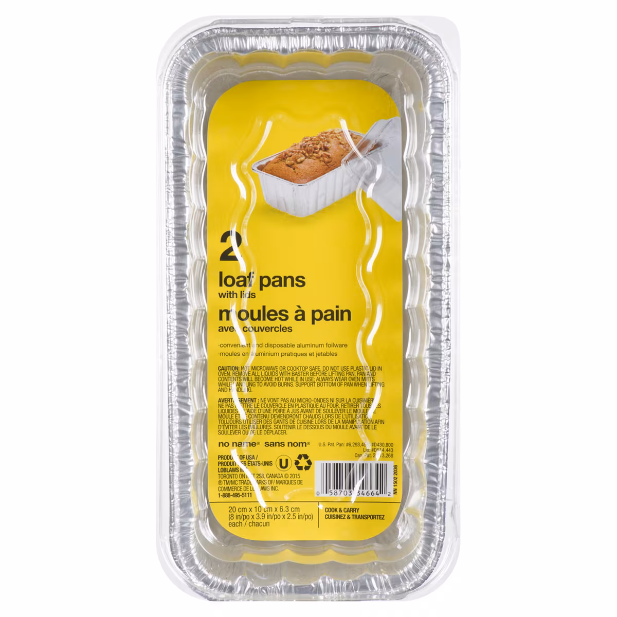 Moules à pain avec couvercles