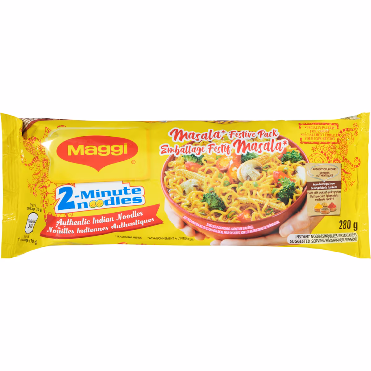 Nouilles instantanées, masala
