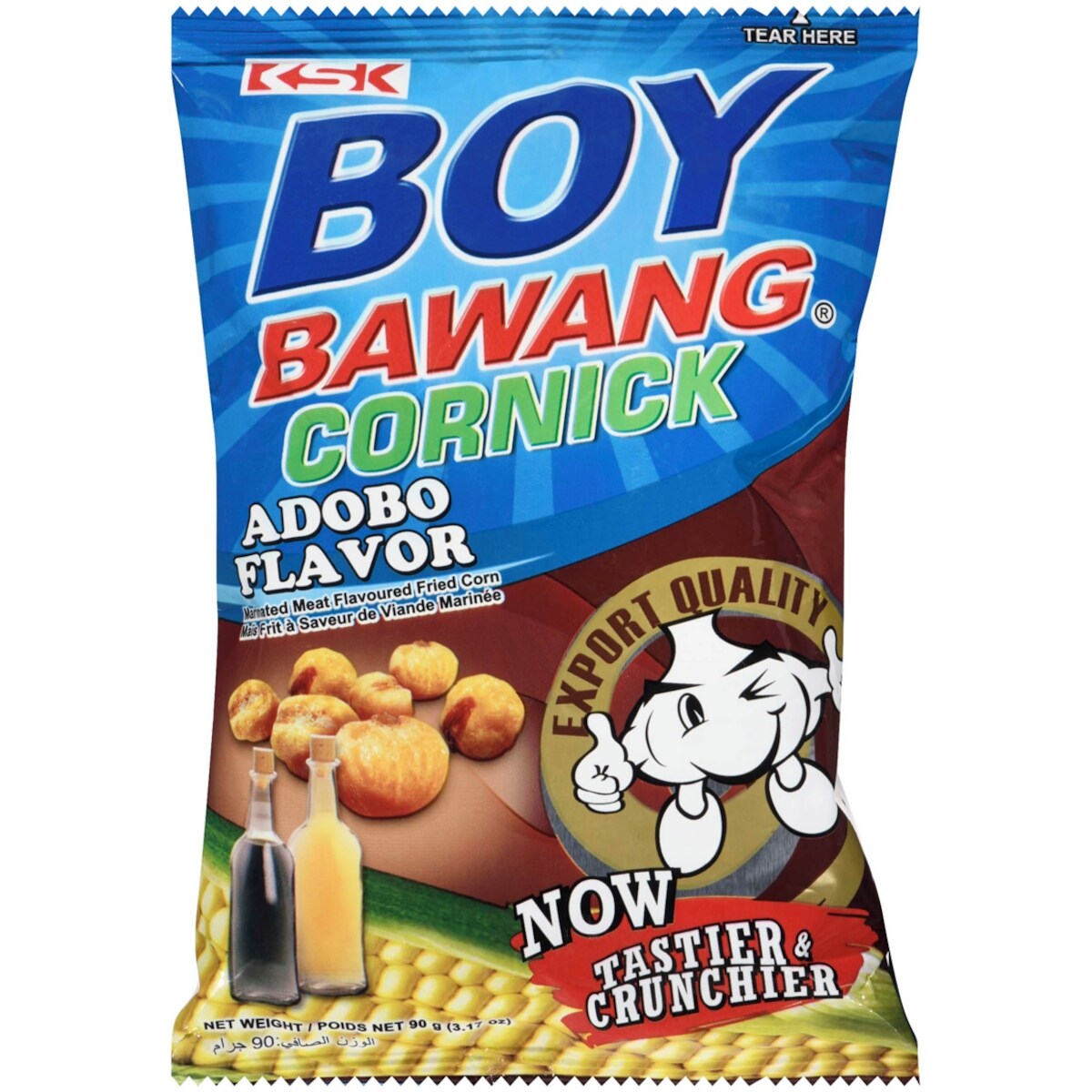 Maïs frit Cornick à saveur dadobo