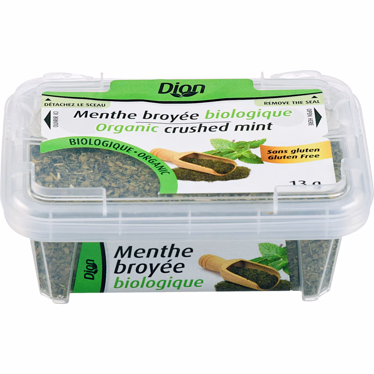 Menthe broyée biologique