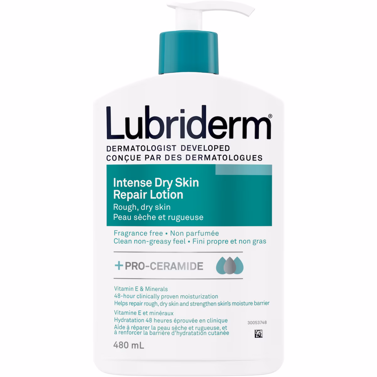 Lotion pour le corps Soins réparateurs intenses pour peau sèche