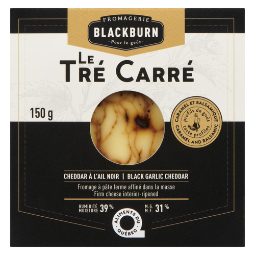 Fromagerie Blackburn Ail Noir Fromage Cheddar 150 g